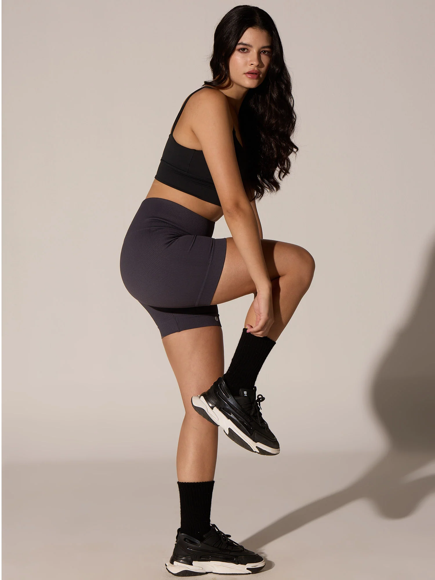 Ash Seamless Booty Shorts - Image 2