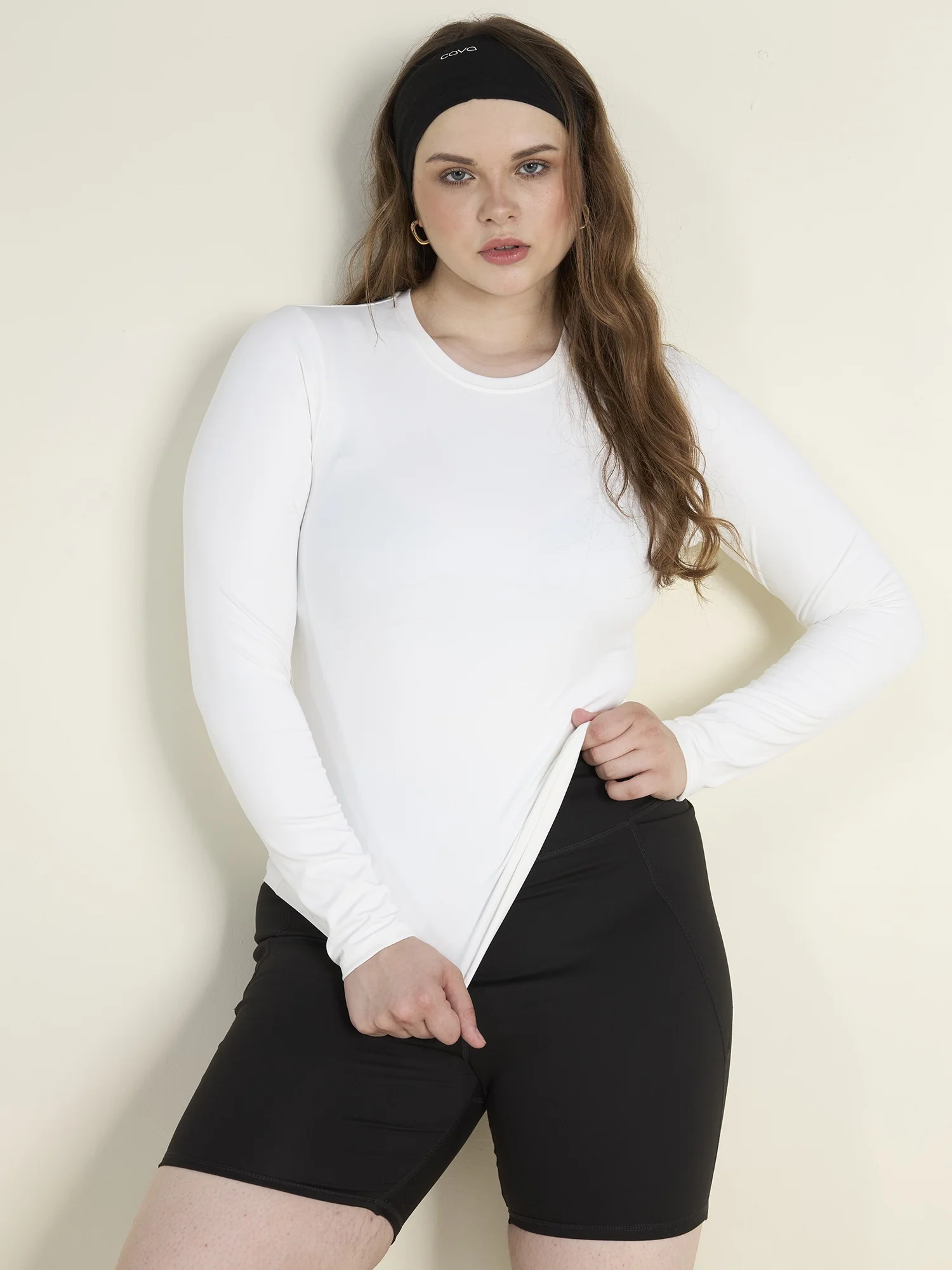 Basic Sculpt Crew Tops - Pack of 2 - Image 4