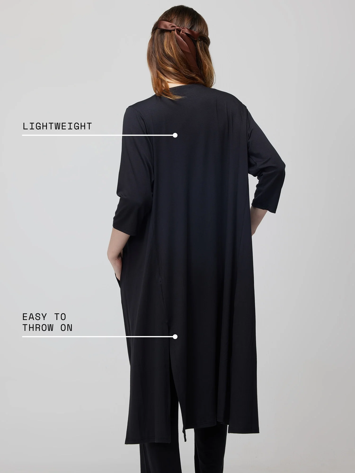 Black Airy Two-Piece Top - Image 9