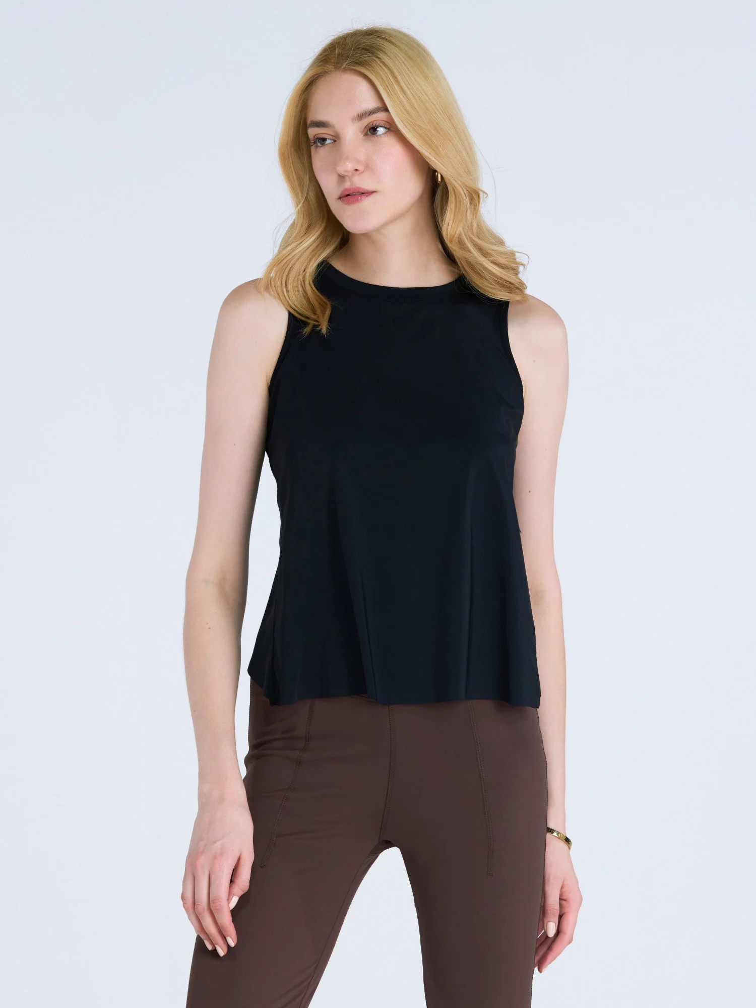 Black Overlap Tank - Image 5