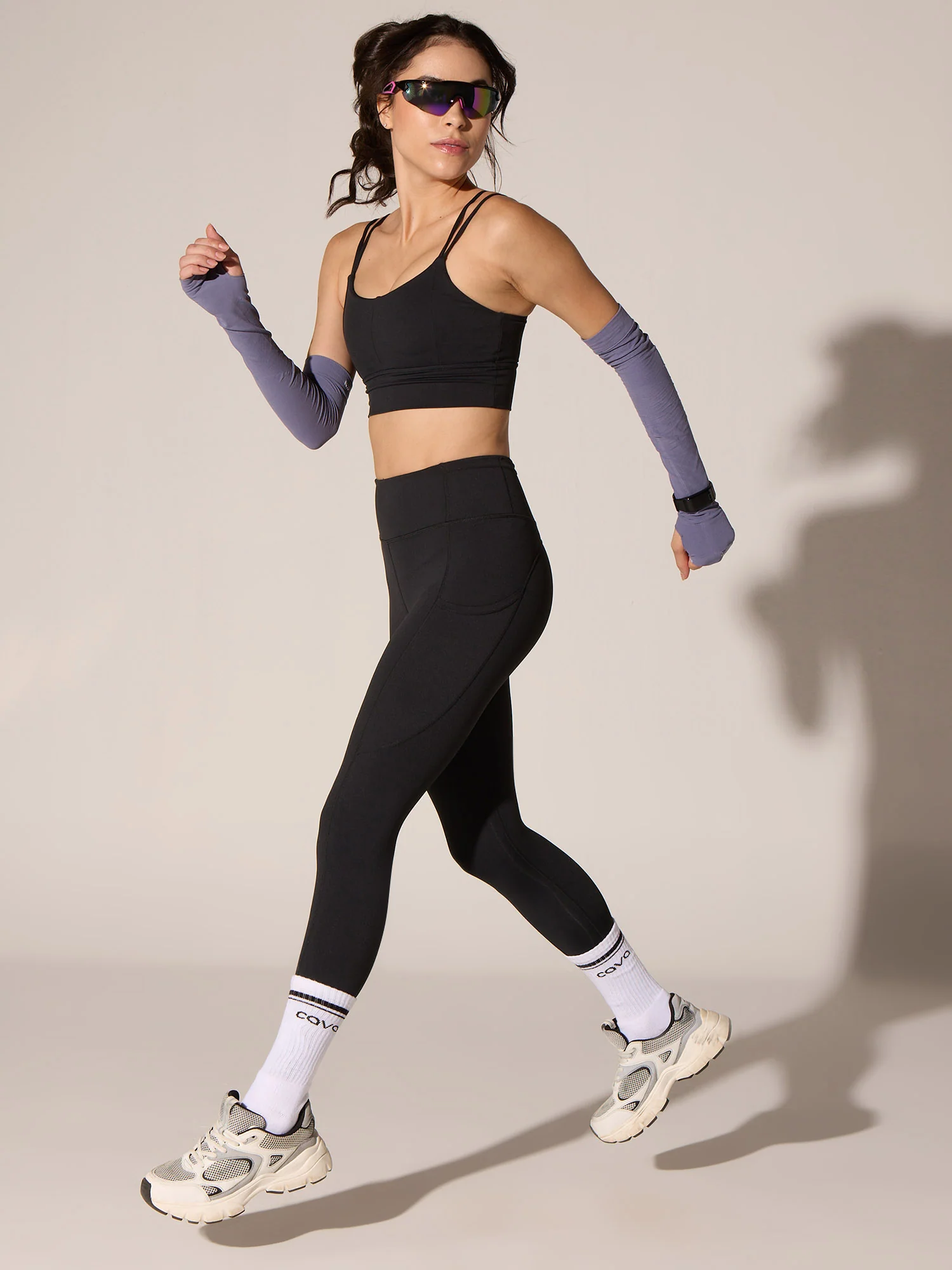 Black Septa Pocket Leggings - Image 2
