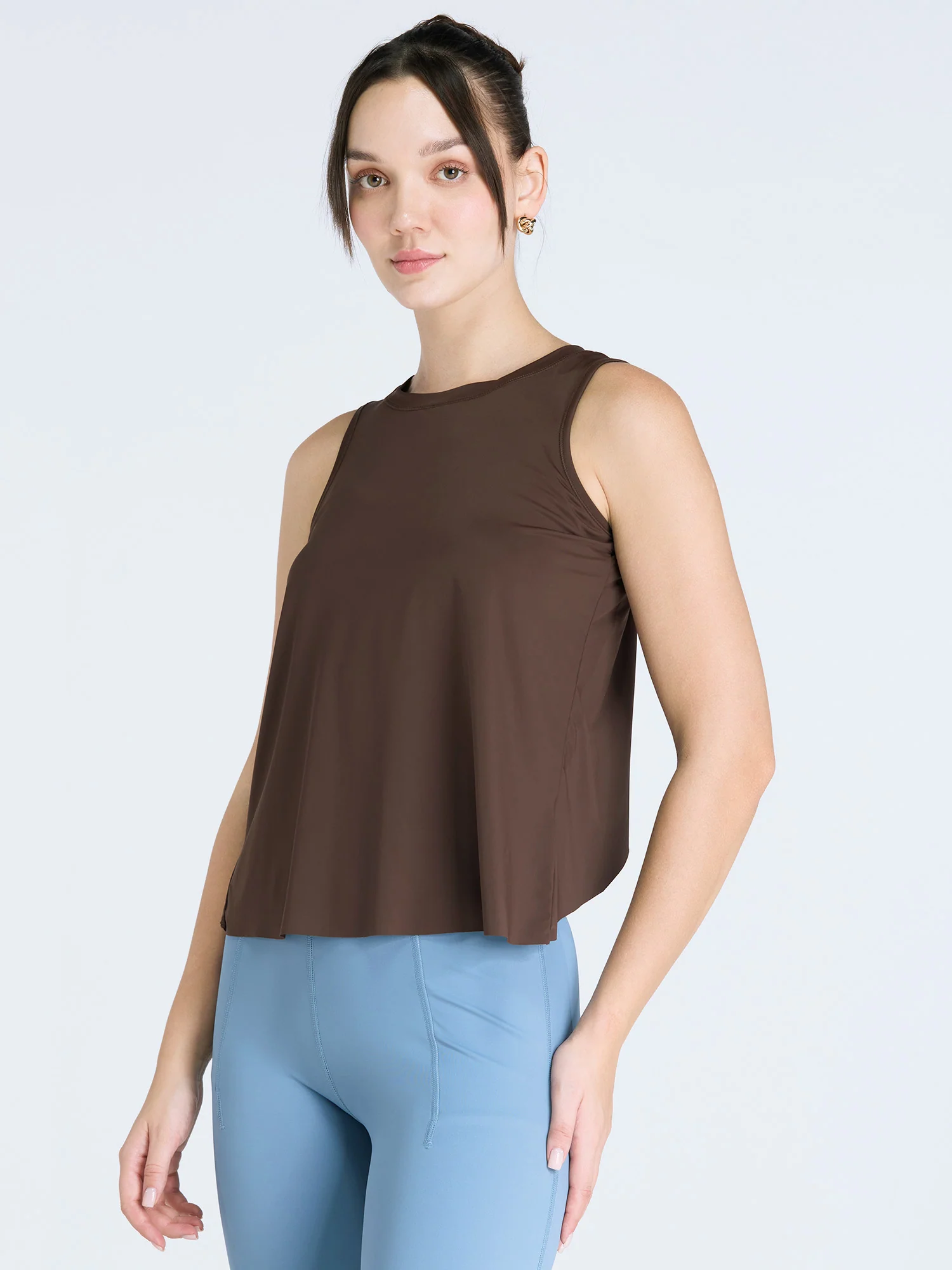 Brown Overlap Tank