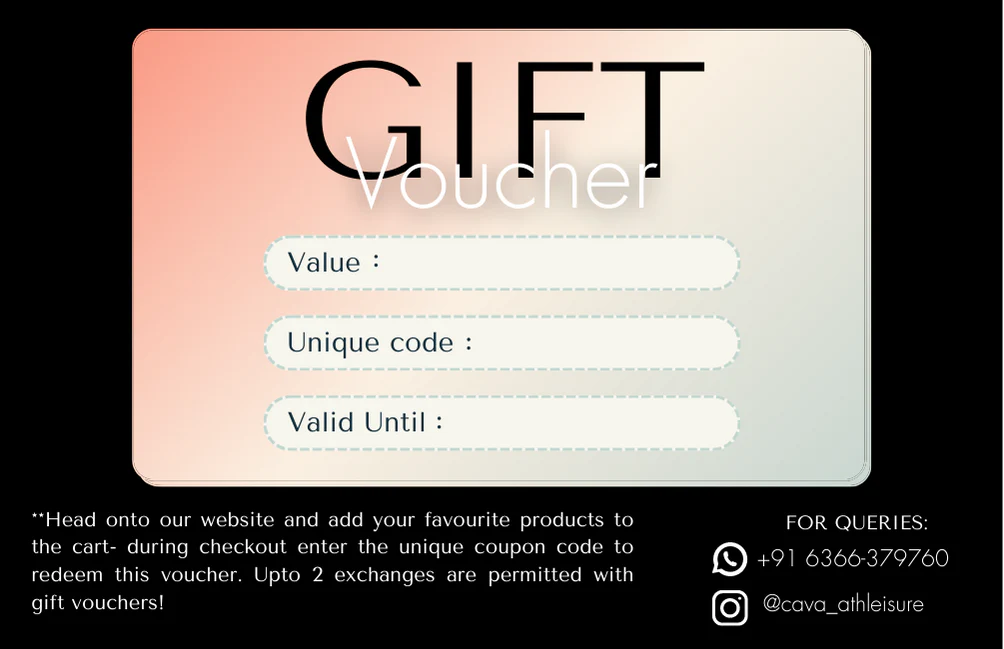 CAVA Athleisure Gift Card - Image 2