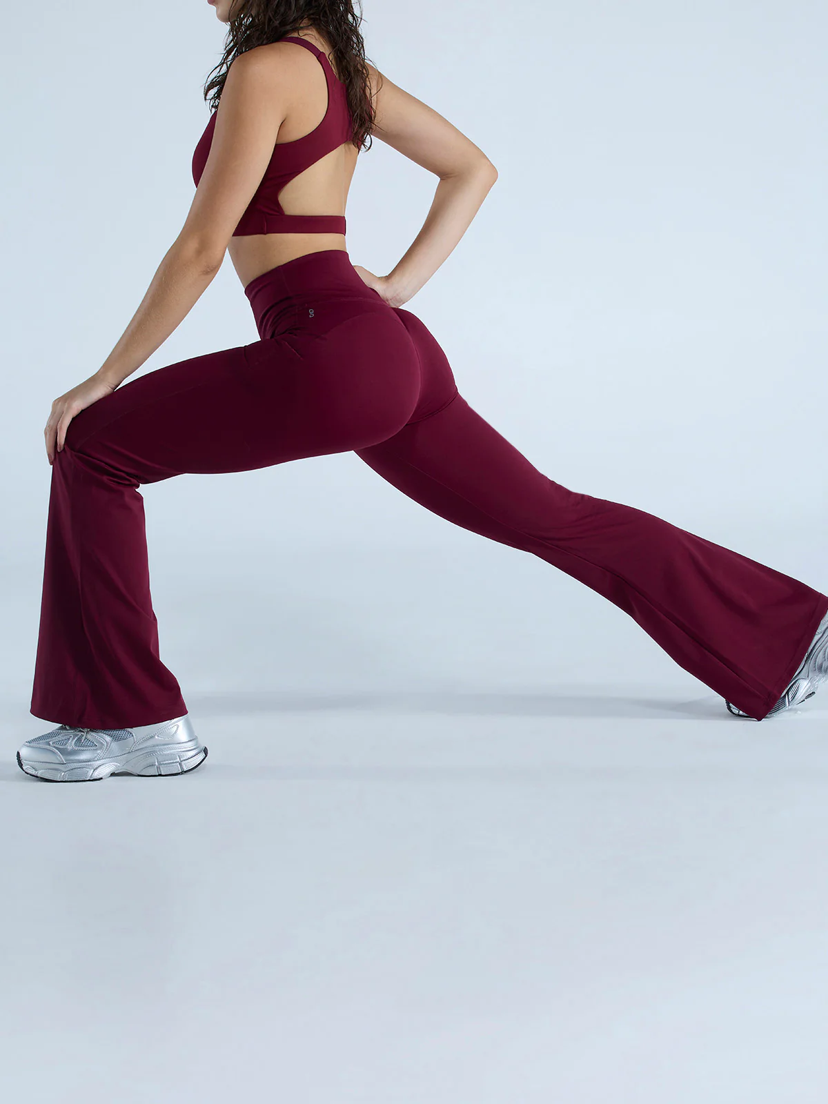 Cherry Contour Flared Leggings
