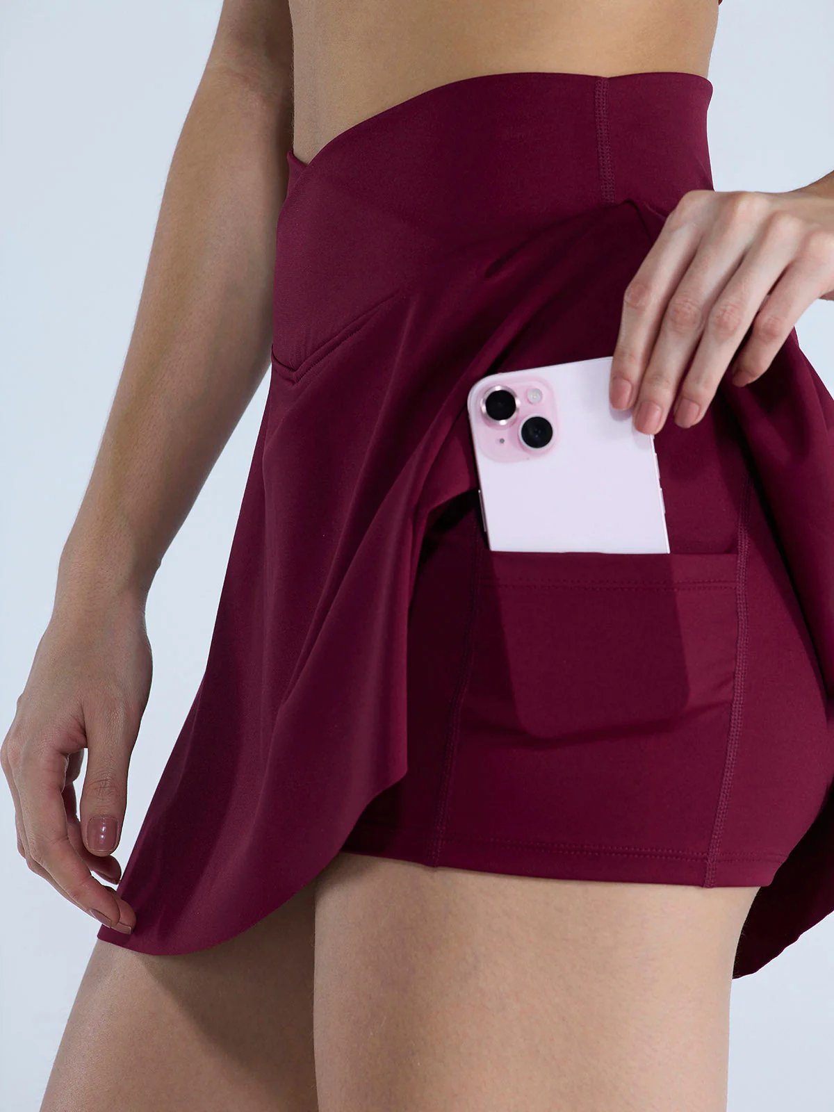 Cherry Hourglass Swirl Skorts - Image 7