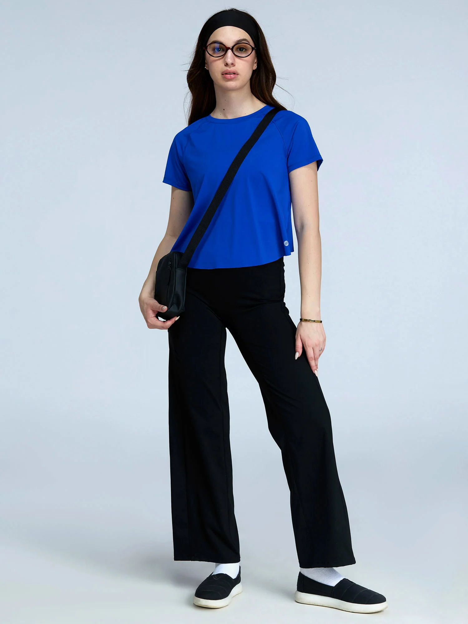 Cobalt Overlap Tee - Image 2
