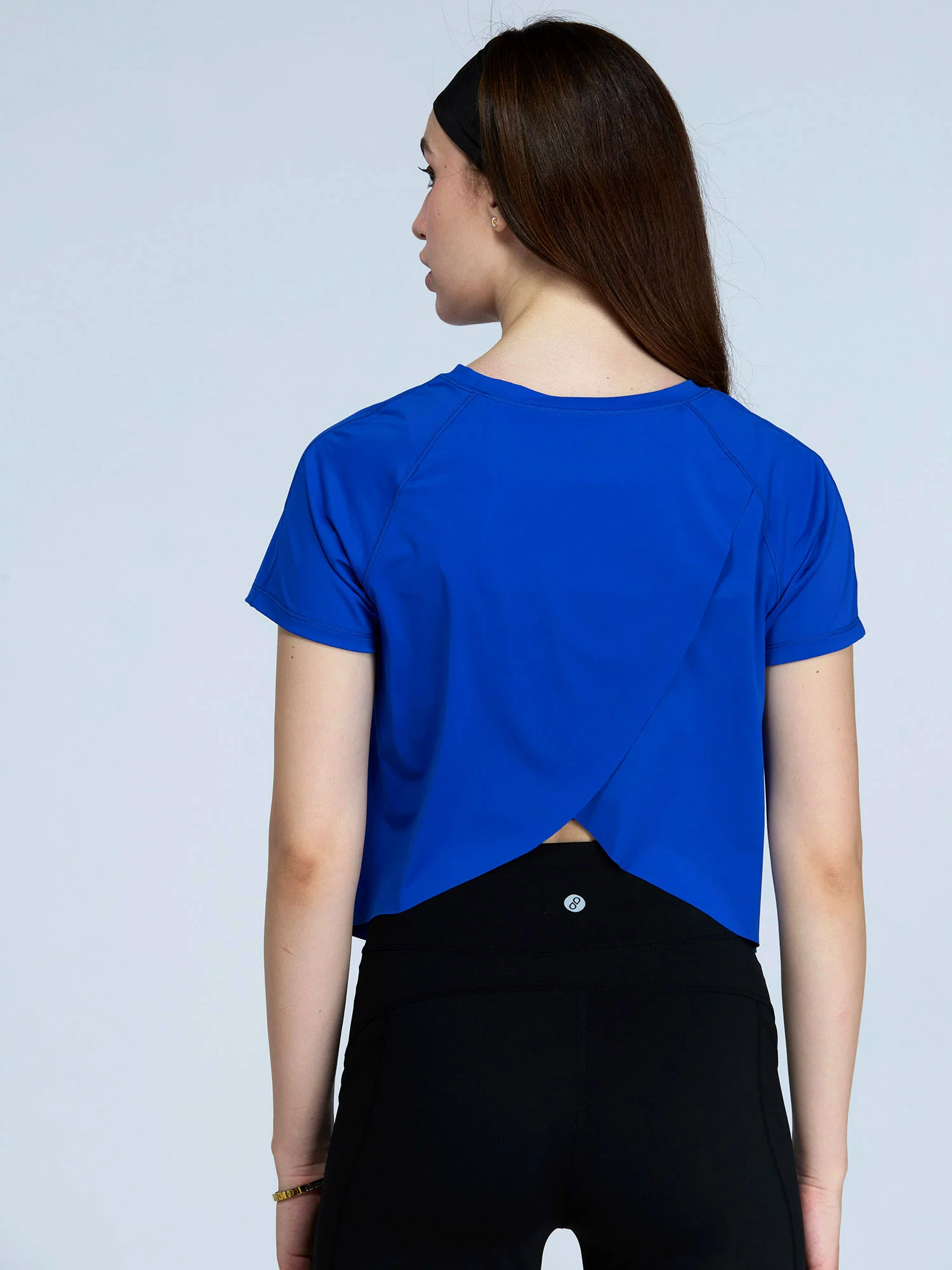 Cobalt Overlap Tee - Image 7