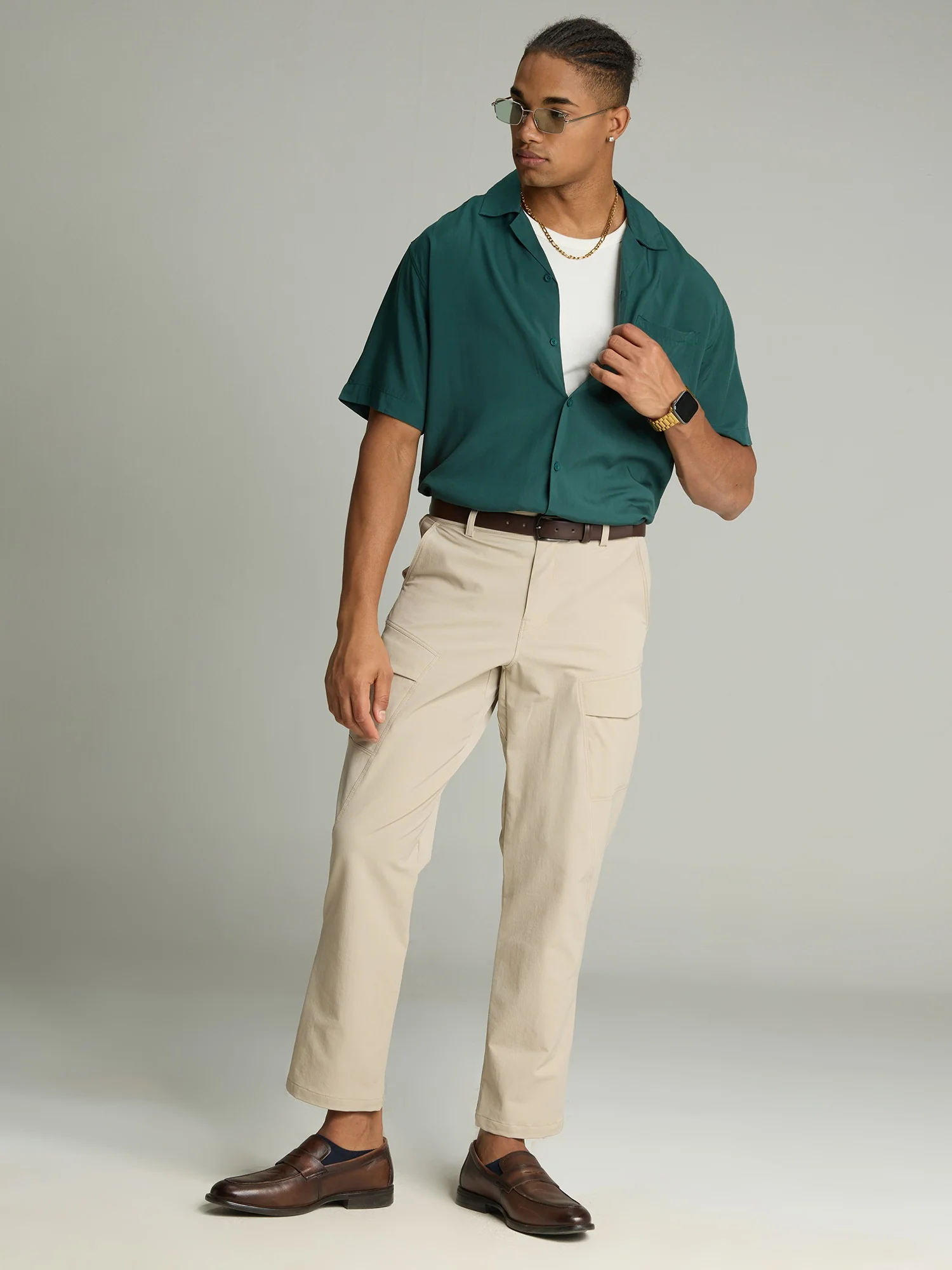 Green Airy Resort Shirt - Image 2
