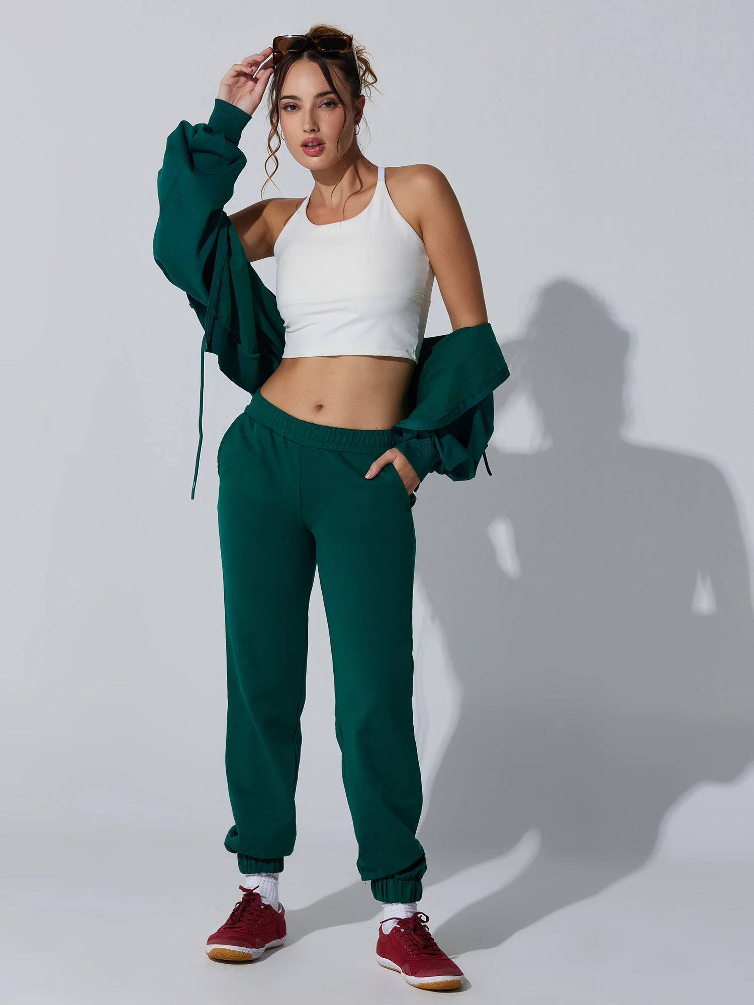 Green Cloud Cut Jacket - Image 8