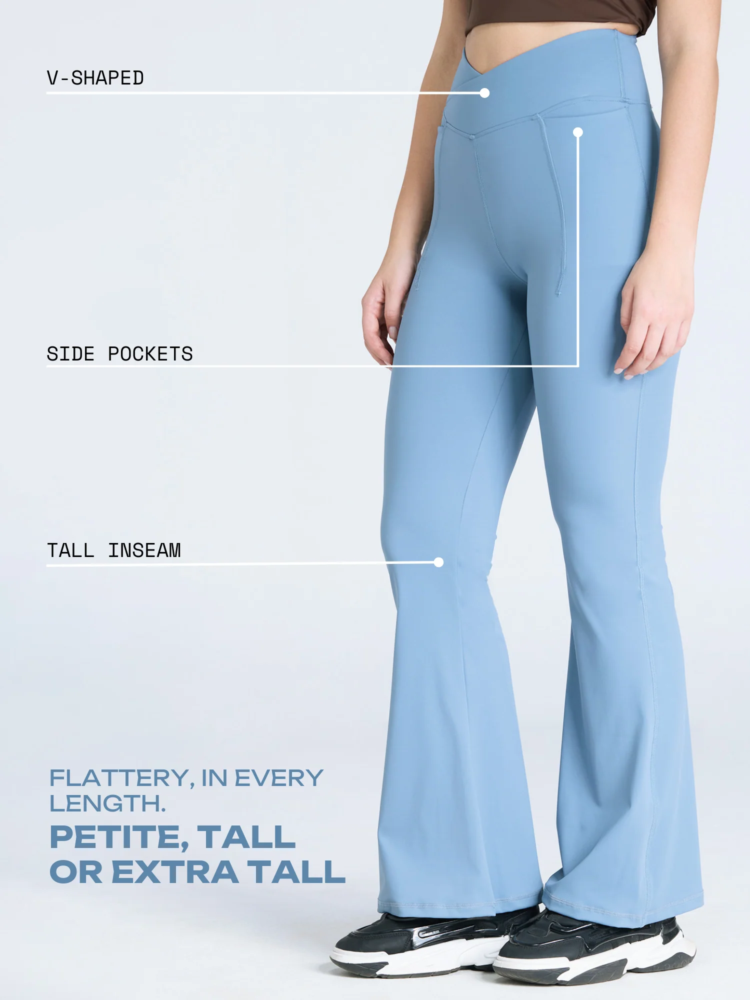 Pebble Hourglass Flared Leggings - Image 14