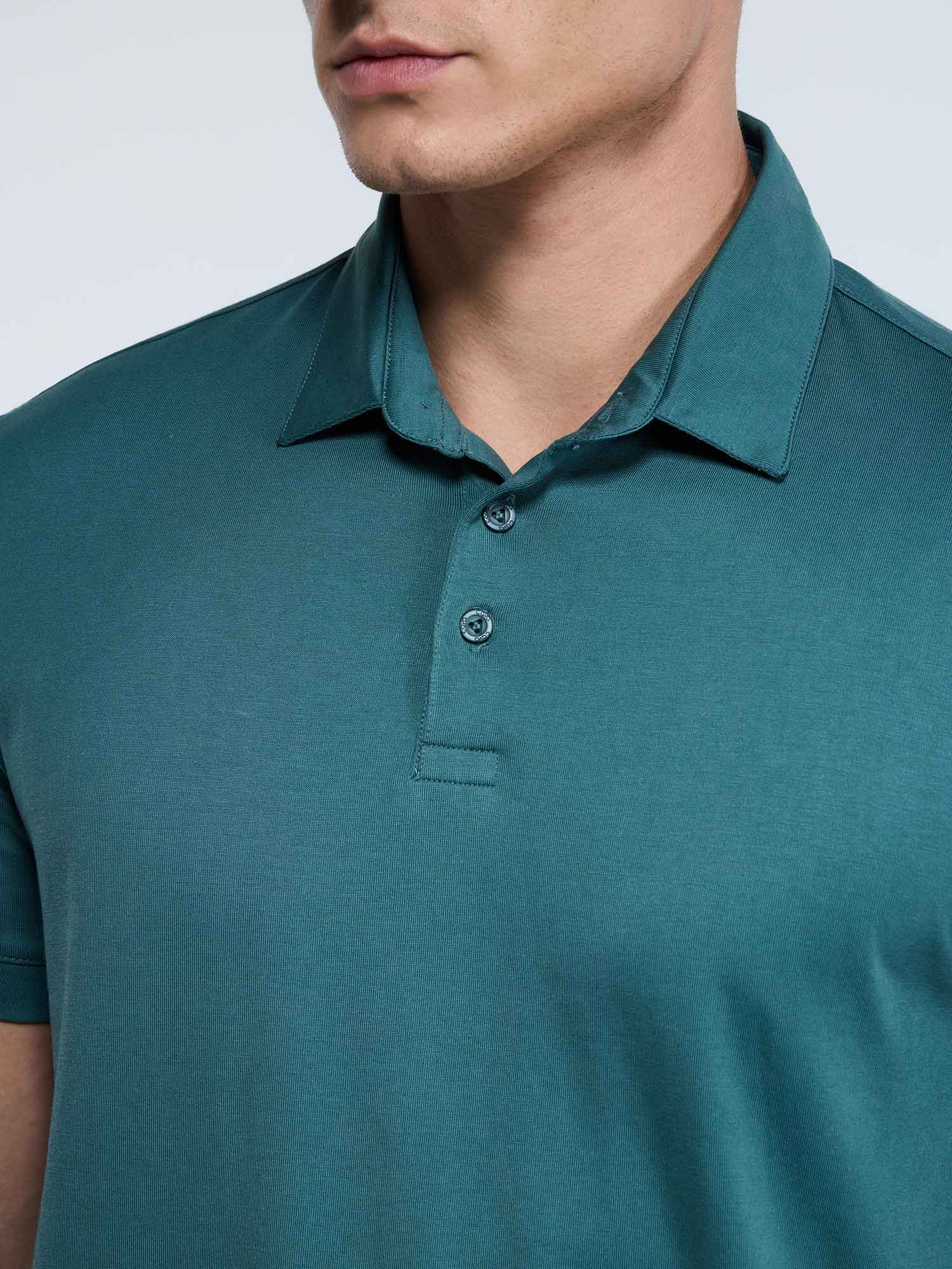 Pine Supima Polo T-Shirt - Regular Fit - Image 5